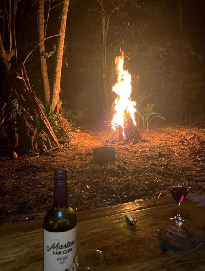 Fully Furnished Family Jungle Tent, Latino Glamping Paquera Luaran gambar
