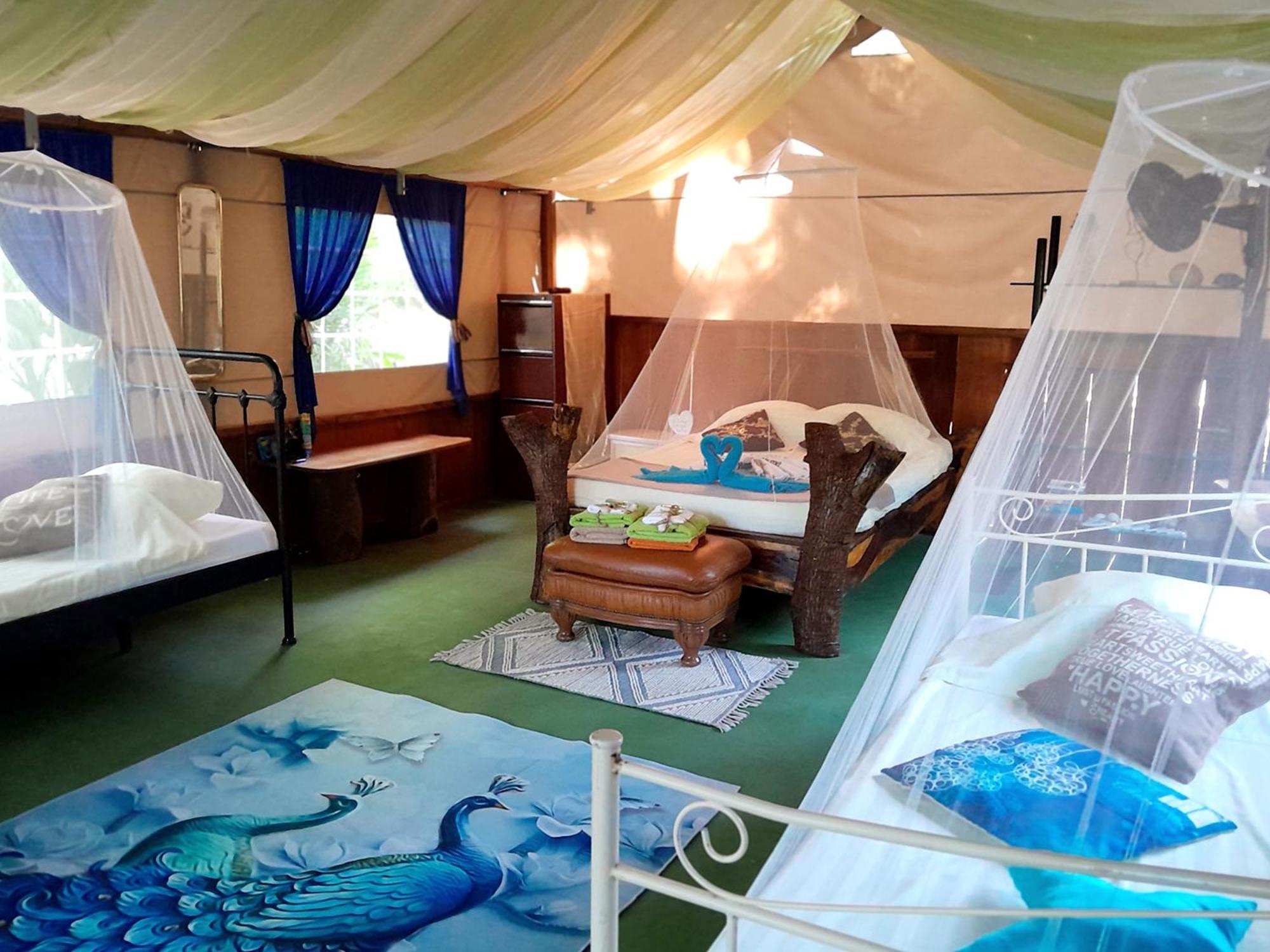 Fully Furnished Family Jungle Tent, Latino Glamping Paquera Luaran gambar