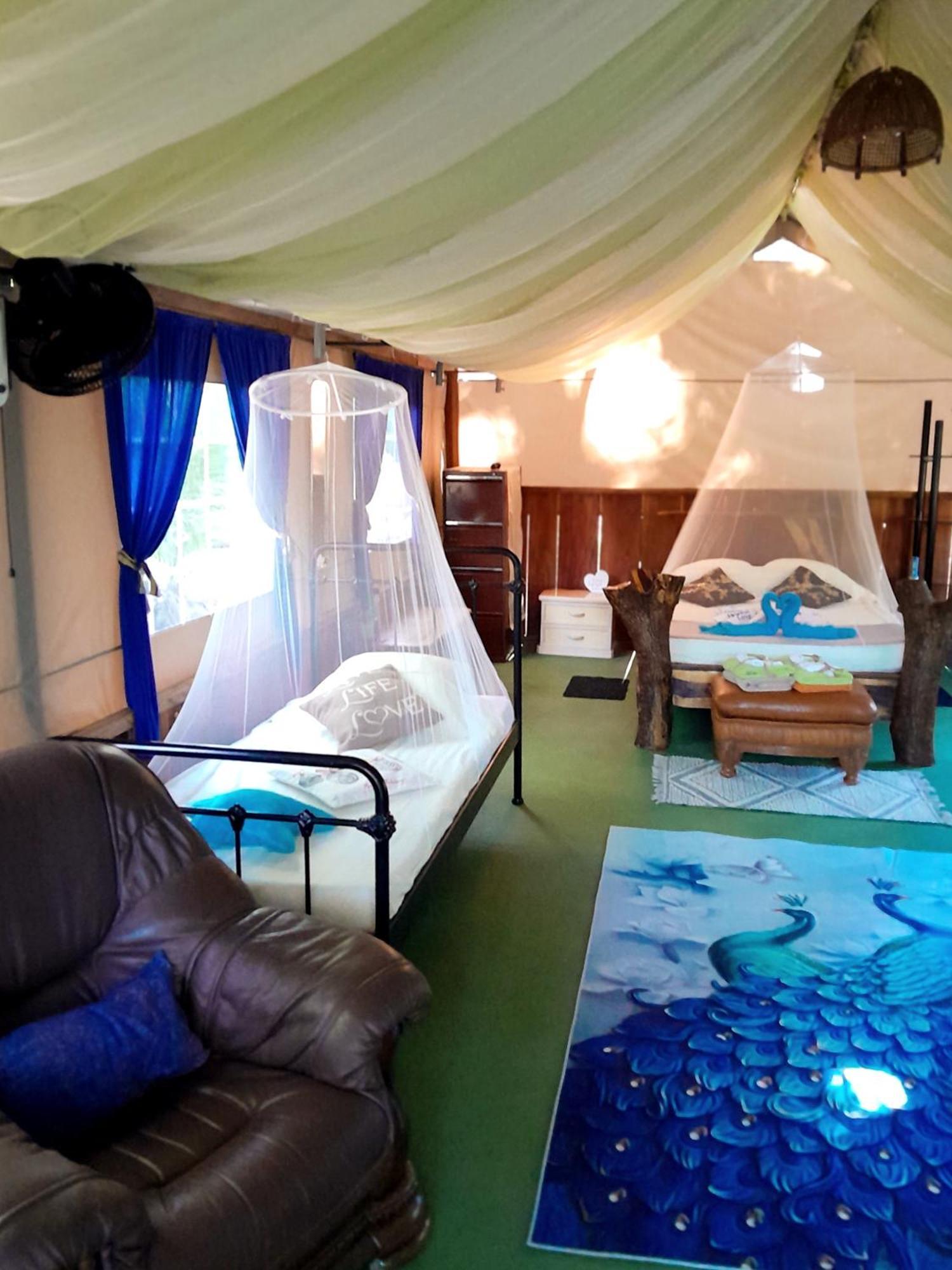 Fully Furnished Family Jungle Tent, Latino Glamping Paquera Luaran gambar