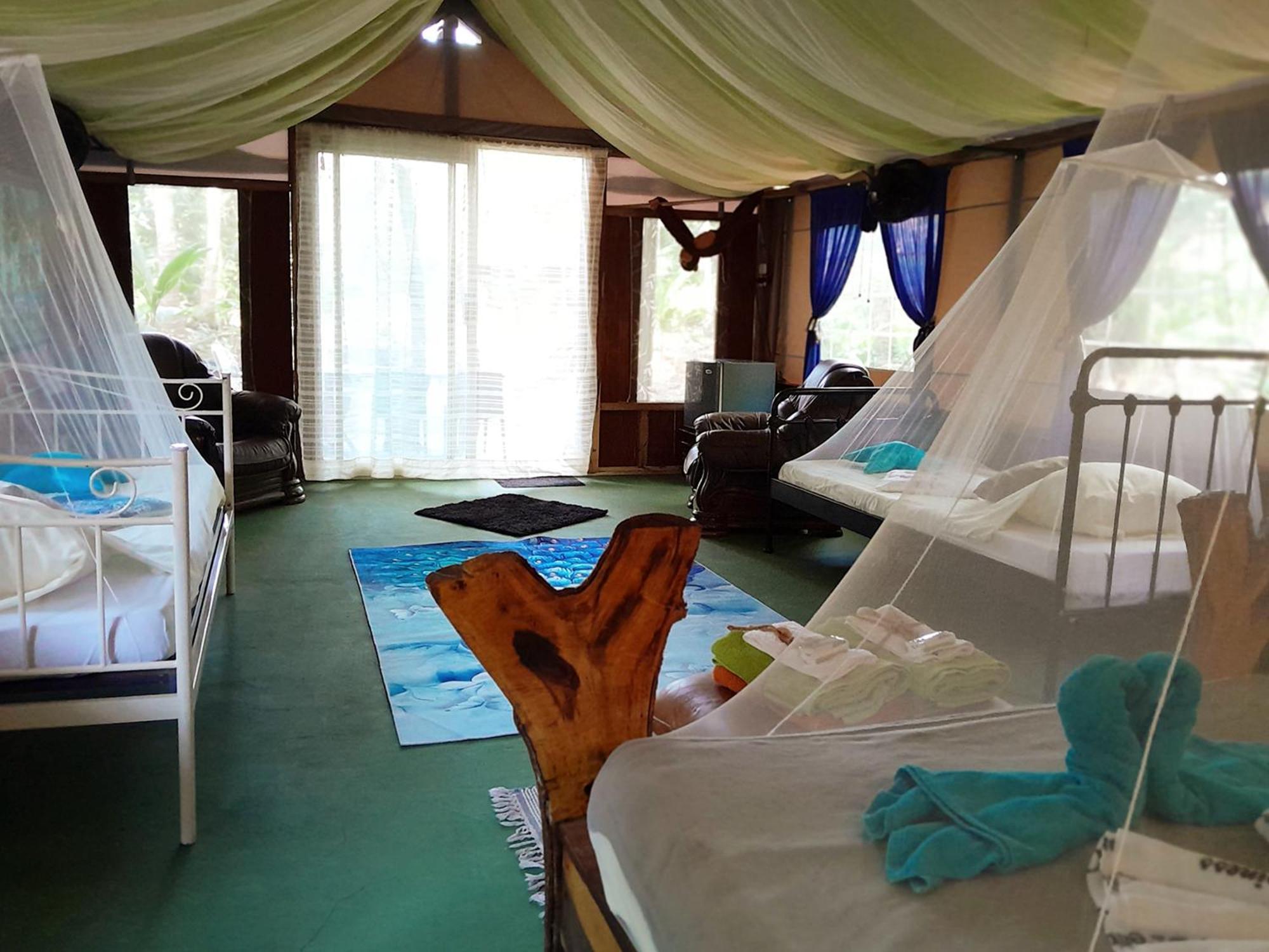 Fully Furnished Family Jungle Tent, Latino Glamping Paquera Luaran gambar