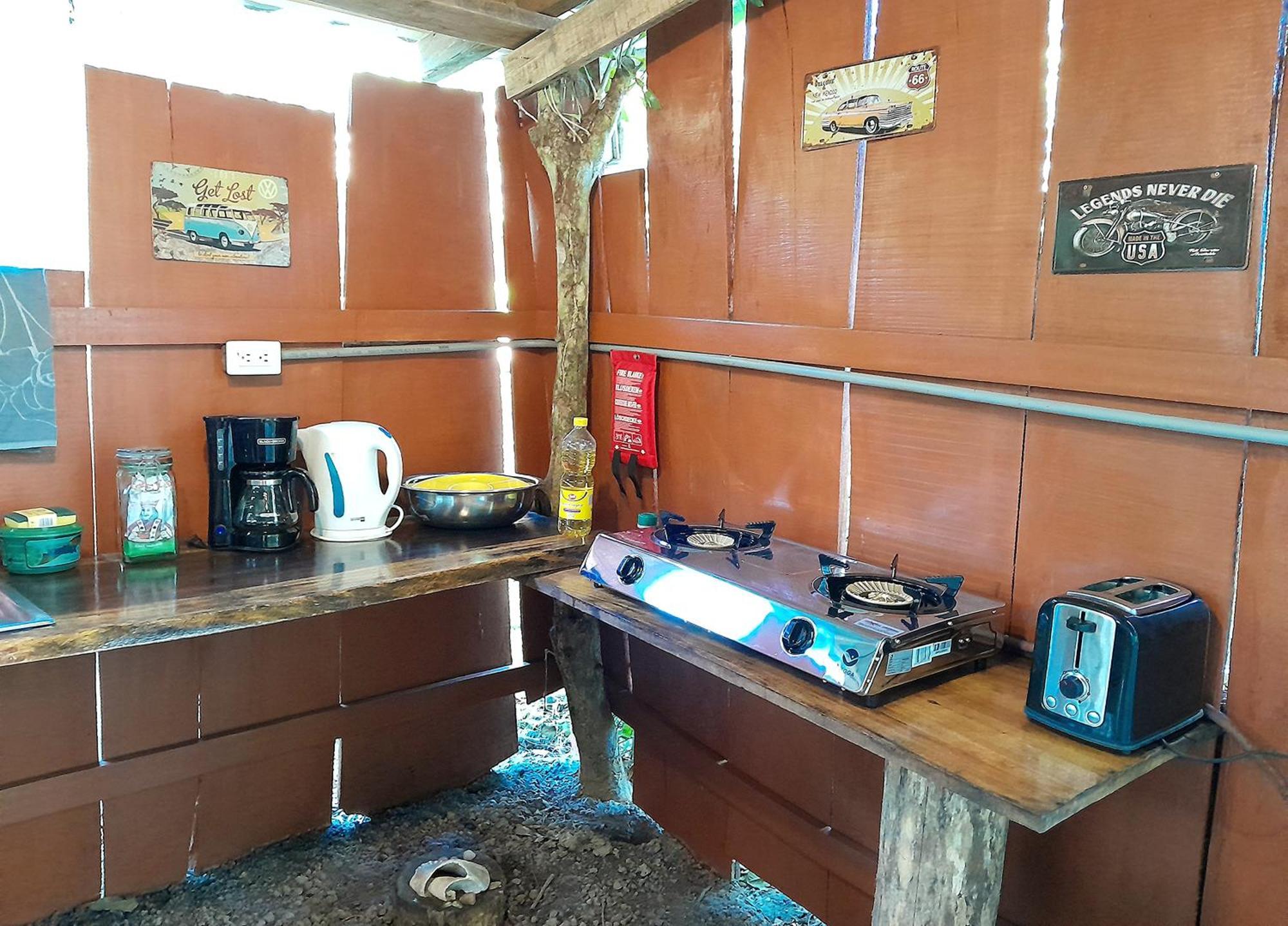 Fully Furnished Family Jungle Tent, Latino Glamping Paquera Luaran gambar